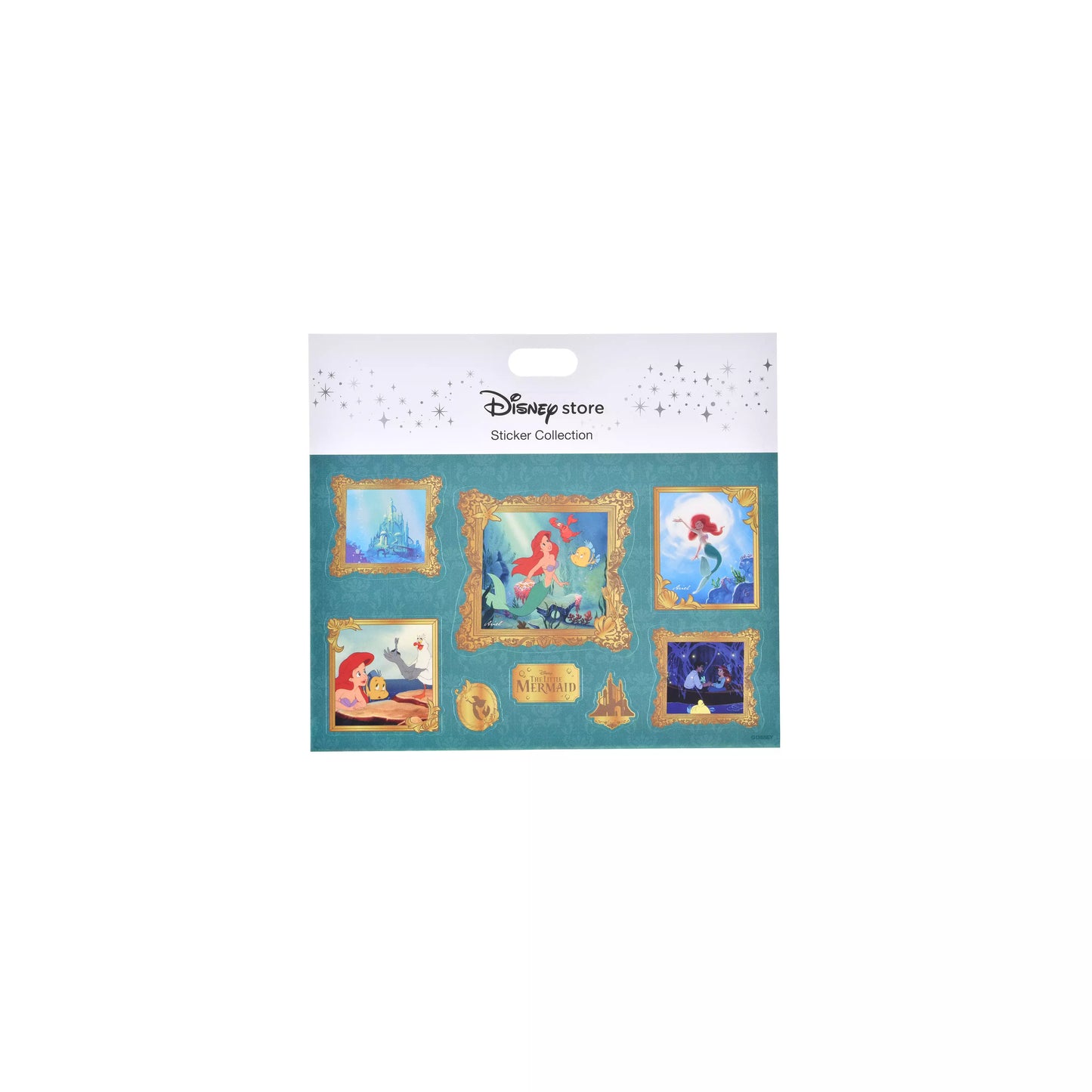 Disney The Little Mermaid Museum Sticker Collection 4550586358089