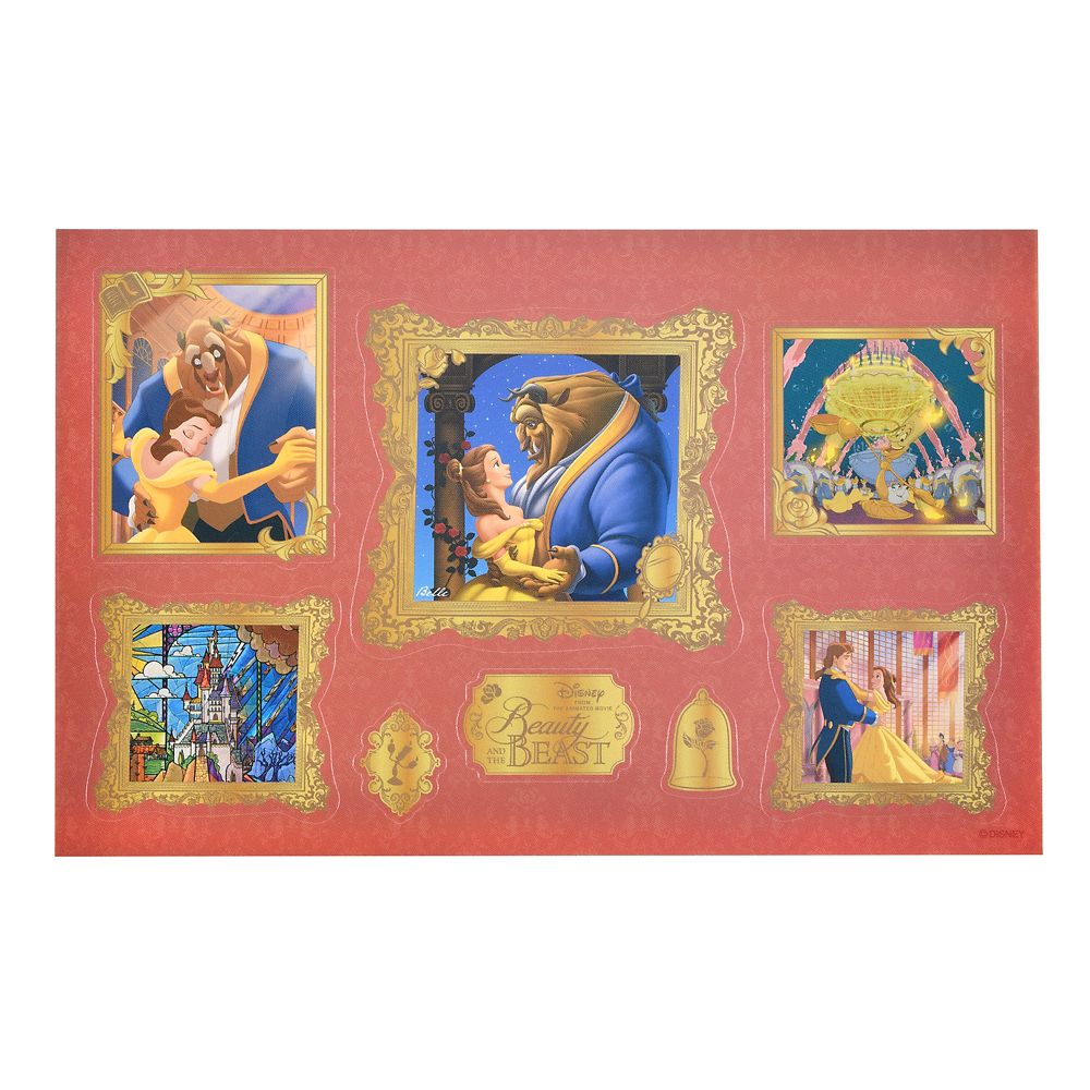 Disney Beauty and the Beast Museum Sticker Set 4550586358096