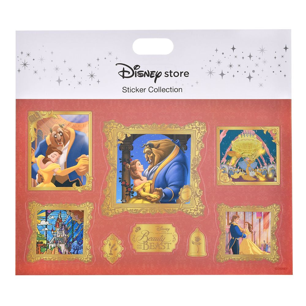 Disney Beauty and the Beast Museum Sticker Set 4550586358096