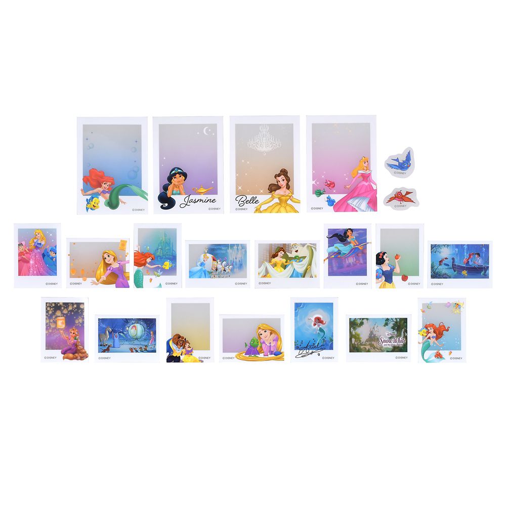 Disney Princess Instant Photo Sticker Collection 4550586358140