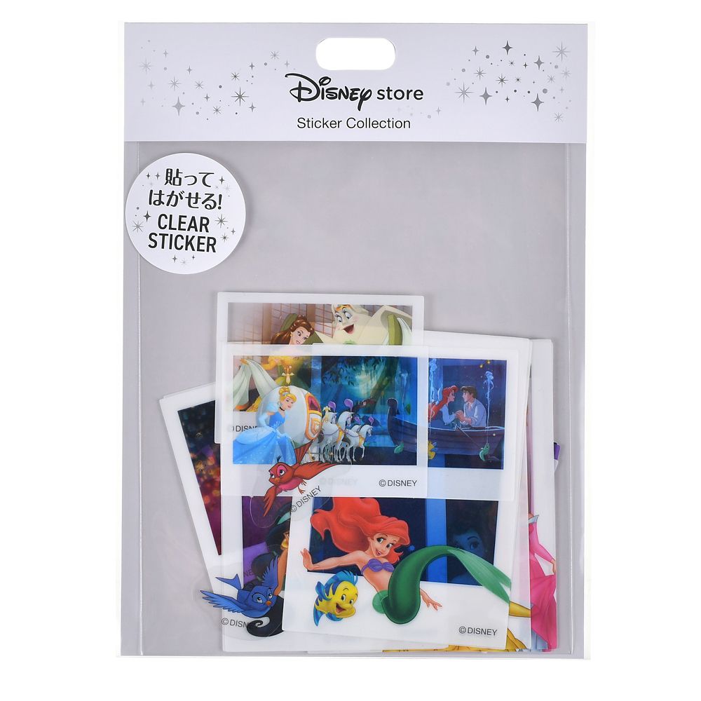 Disney Princess Instant Photo Sticker Collection 4550586358140