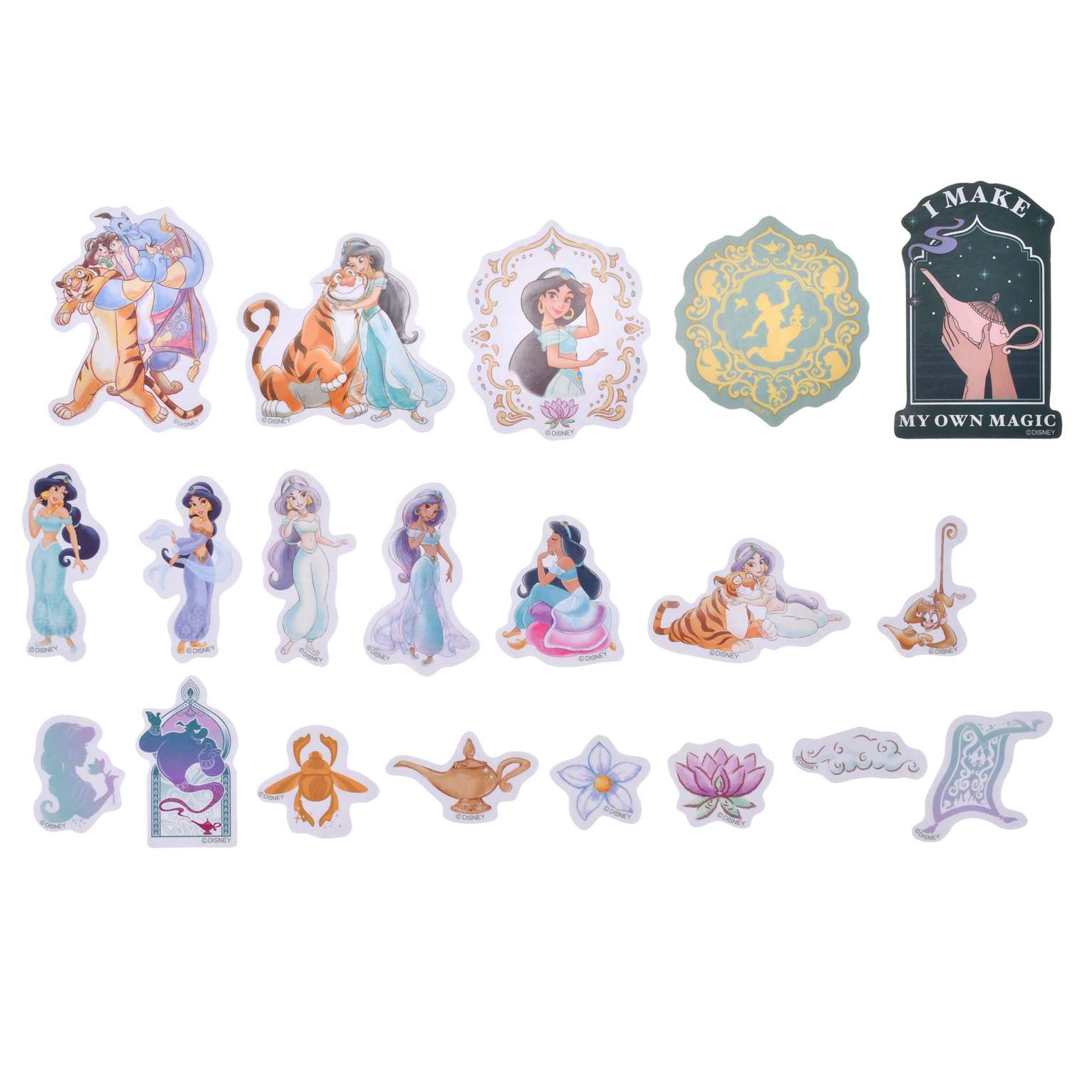 Aladdin Sticker Collection with Case Magic Carpet