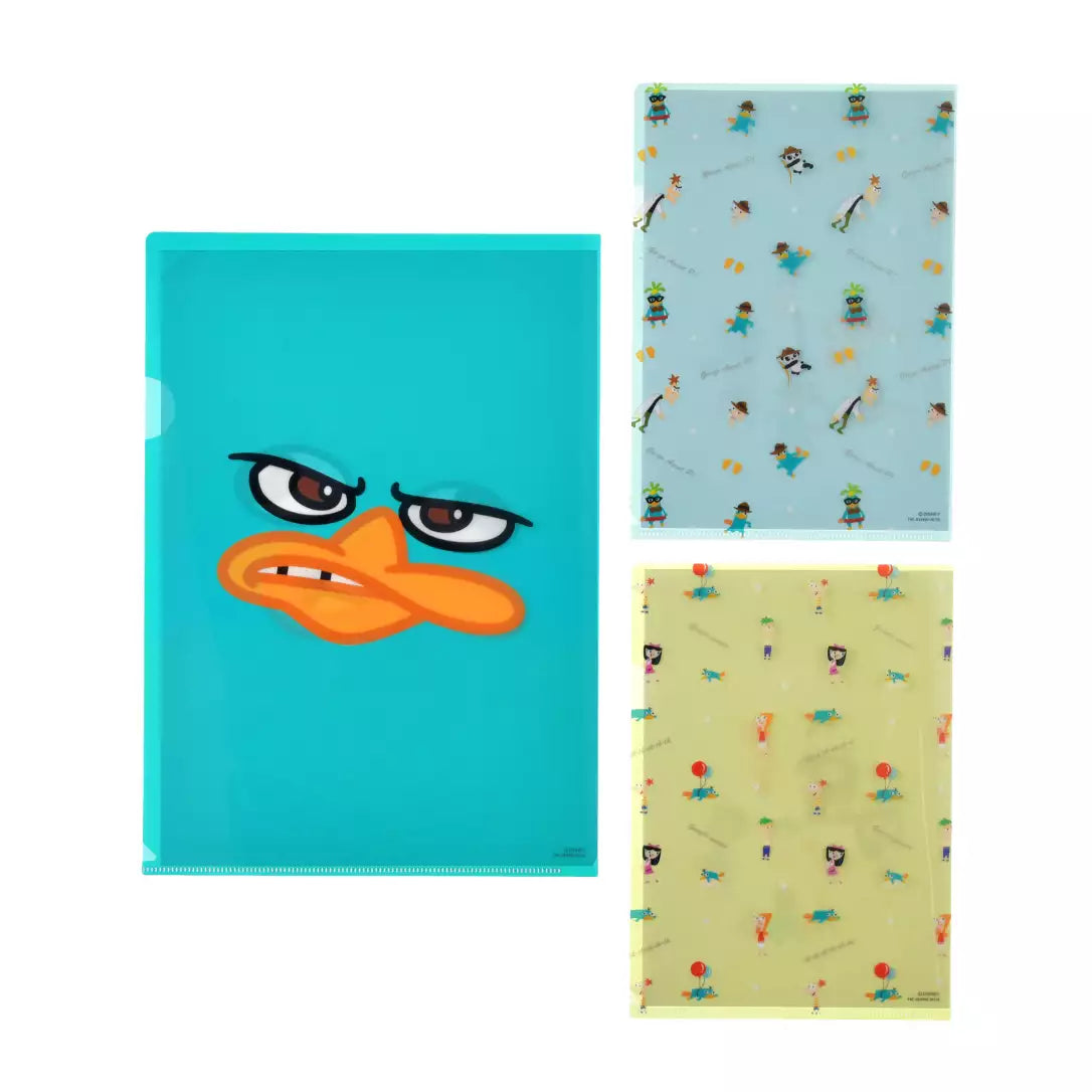 Disney Phineas & Ferb Clear File Set 4550586359291
