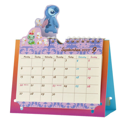 Disney Stitch & Scrump Pop-Up Desk Calendar & Organizer 2027 4550586359963