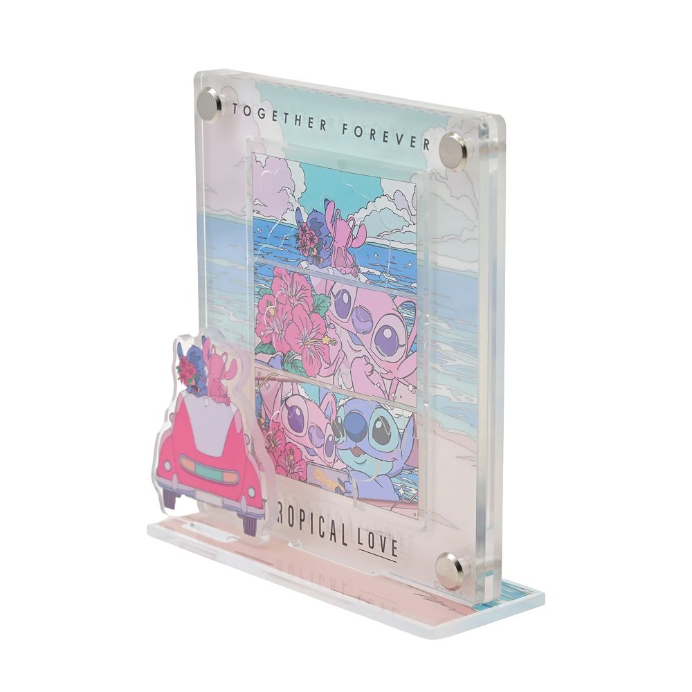 Disney Stitch & Angel Acrylic Frame Puzzle Stand 4550586436985