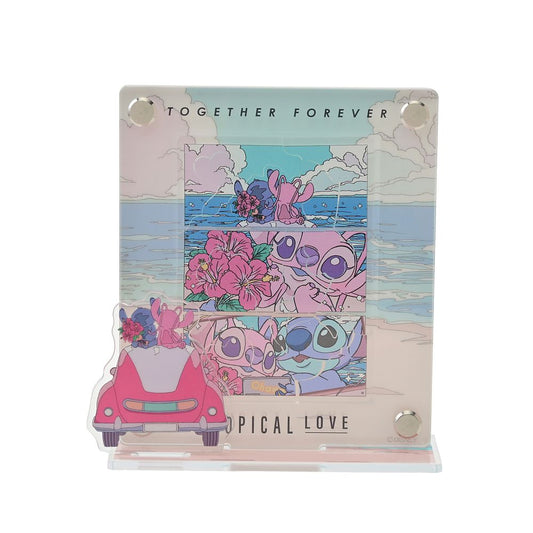 Disney Stitch & Angel Acrylic Frame Puzzle Stand 4550586436985