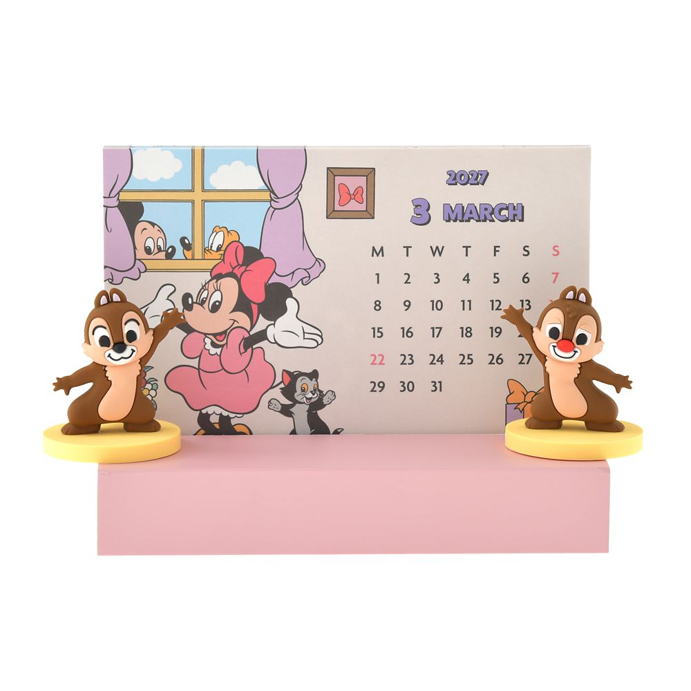 Disney Mickey & Friends Desk Calendar & Organizer 2027 4550586458475