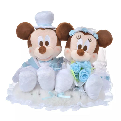 Mickey & Minnie Plush Toy Wedding - Disney Store Japan