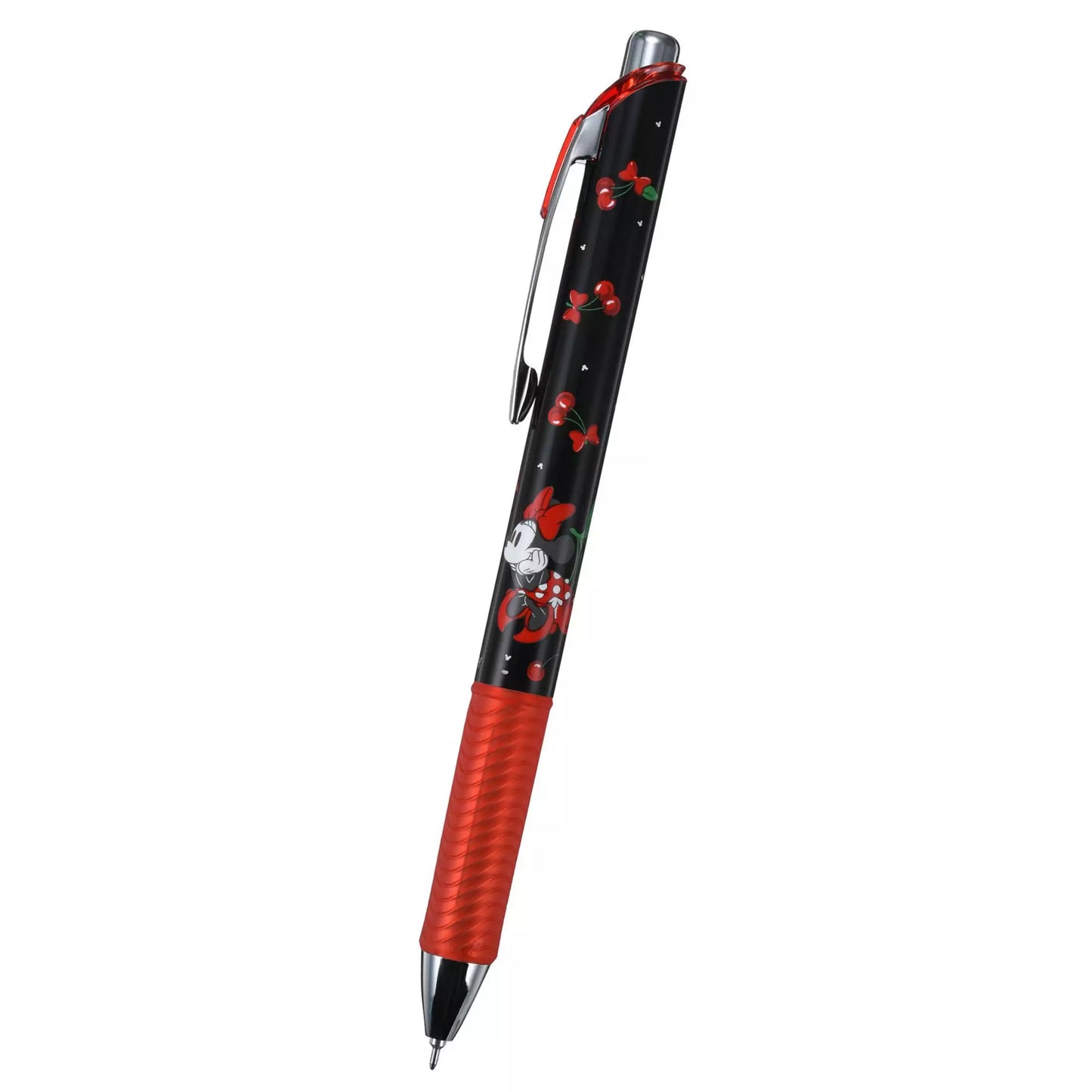 Minnie Energel 0.5 Gel Ink Ballpoint Pen (Cherry) - Disney Store Japan