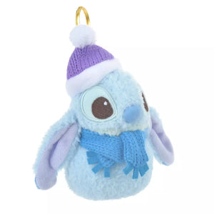 Disney Character Plush Toy Keychain - Disney Store Japan Winter Edition