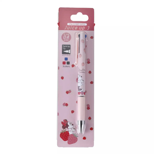 Minnie 0.4 Gel Ink Ballpoint Pen (3-colors) - Disney Strawberry Collection
