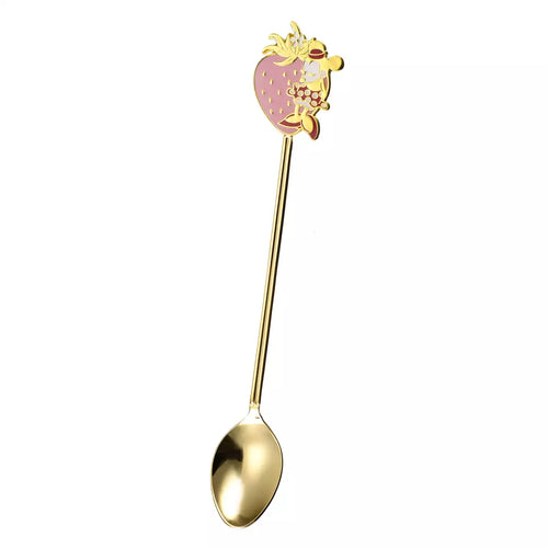 Minnie Stainless Spoon - Disney Strawberry Collection