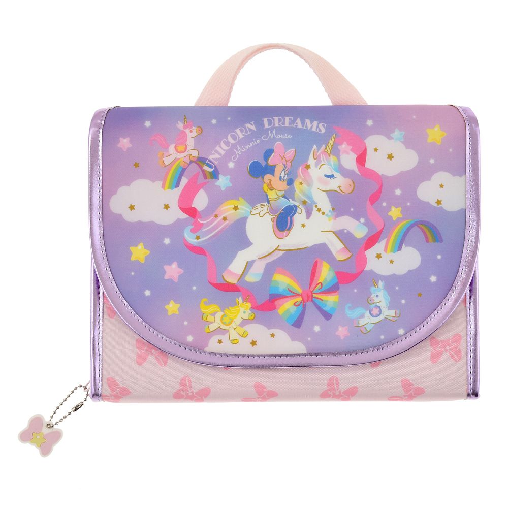 Disney Minnie Flap Bag Stationery Set Unicorn Star 4550586742611