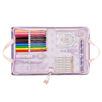 Disney Minnie Flap Bag Stationery Set Unicorn Star 4550586742611