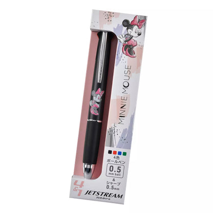 Minnie Jetstream Multi-function Pen 4&1 0.5 mm- Disney Store Japan