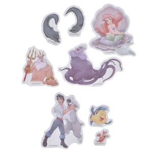 The Little Mermaid Stickers in a Box (18 pcs) - Disney Store Japan