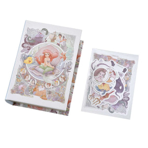 The Little Mermaid Stickers in a Box (18 pcs) - Disney Store Japan