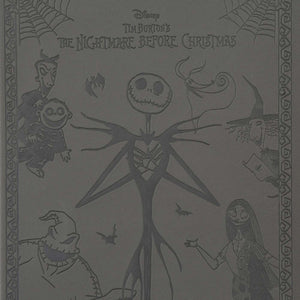 The Nightmare Before Christmas 2025 Schedule Book Leather CoverB6 - Disney Store Japan