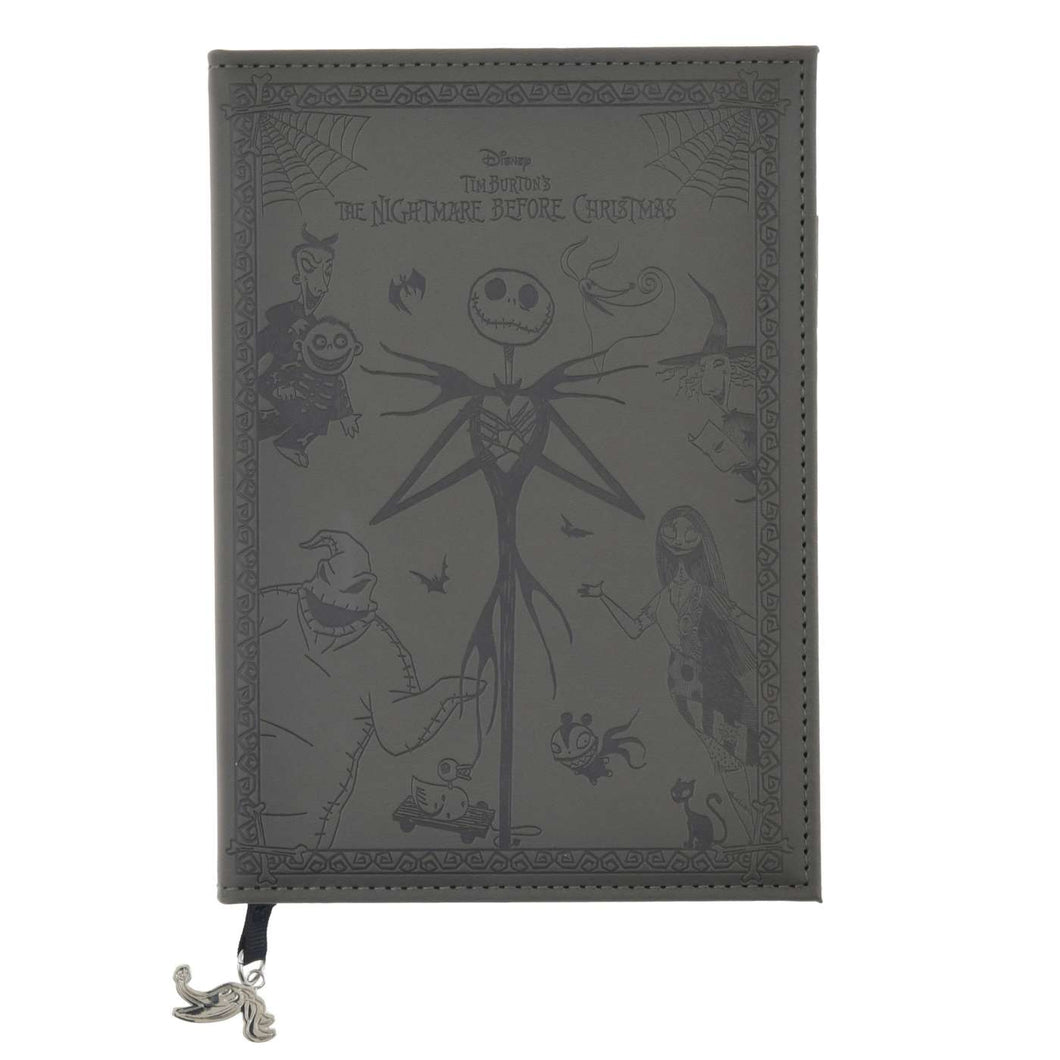 The Nightmare Before Christmas 2025 Schedule Book Leather CoverB6 - Disney Store Japan