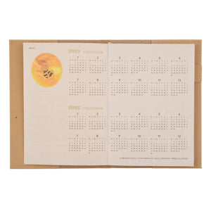 Winnie The Pooh 2025 Schedule Book Leather CoverB6 - Disney Store Japan