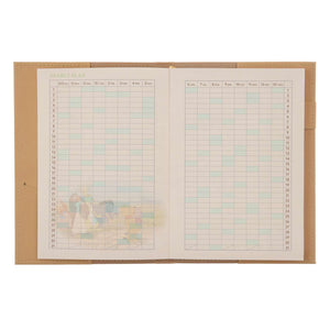 Winnie The Pooh 2025 Schedule Book Leather CoverB6 - Disney Store Japan