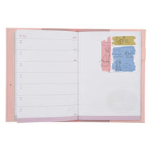 قم بتحميل الصورة في عارض الصور، Disney Characters 2025 Schedule Book Leather CoverB6 - Disney Store Japan