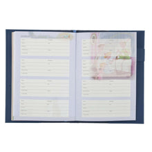 قم بتحميل الصورة في عارض الصور، Disney Characters 2025 Schedule Book Leather CoverB6 - Disney Store Japan