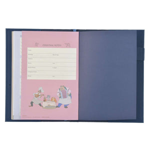 Disney Characters 2025 Schedule Book Leather CoverB6 - Disney Store Japan