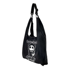 قم بتحميل الصورة في عارض الصور، Jack Skellington Tote Bag 2WAY Embroidery Bag - Disney Store Japan