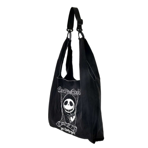 Jack Skellington Tote Bag 2WAY Embroidery Bag - Disney Store Japan