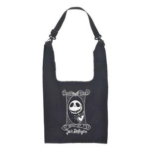 Jack Skellington Tote Bag 2WAY Embroidery Bag - Disney Store Japan