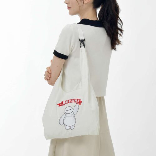 Baymax Tote Bag 2WAY Embroidery Bag- Disney Store Japan