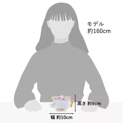 Mrs. Potts Plush Toy Urupocha-chan Beauty and the Beast- Disney Store Japan