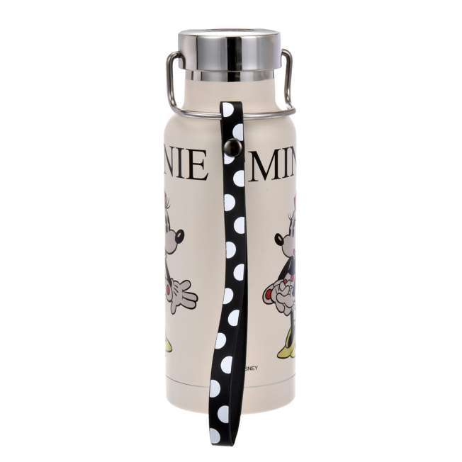 Minnie Stainless Steel Bottle with Strap MINNIE DAY 480ml - Disney Store Japan