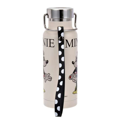 Minnie Stainless Steel Bottle with Strap MINNIE DAY 480ml - Disney Store Japan