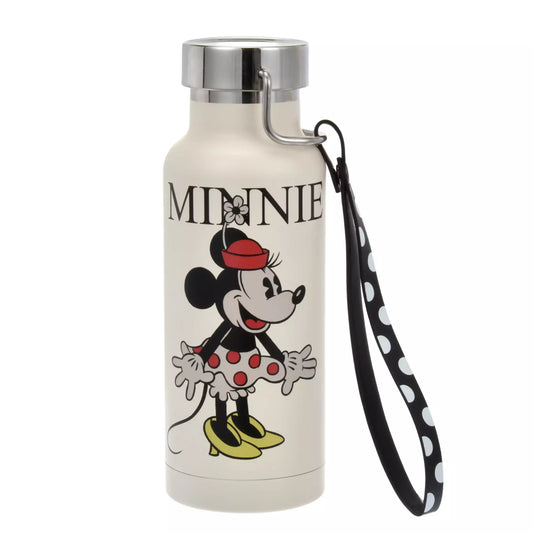 Minnie Stainless Steel Bottle with Strap MINNIE DAY 480ml - Disney Store Japan