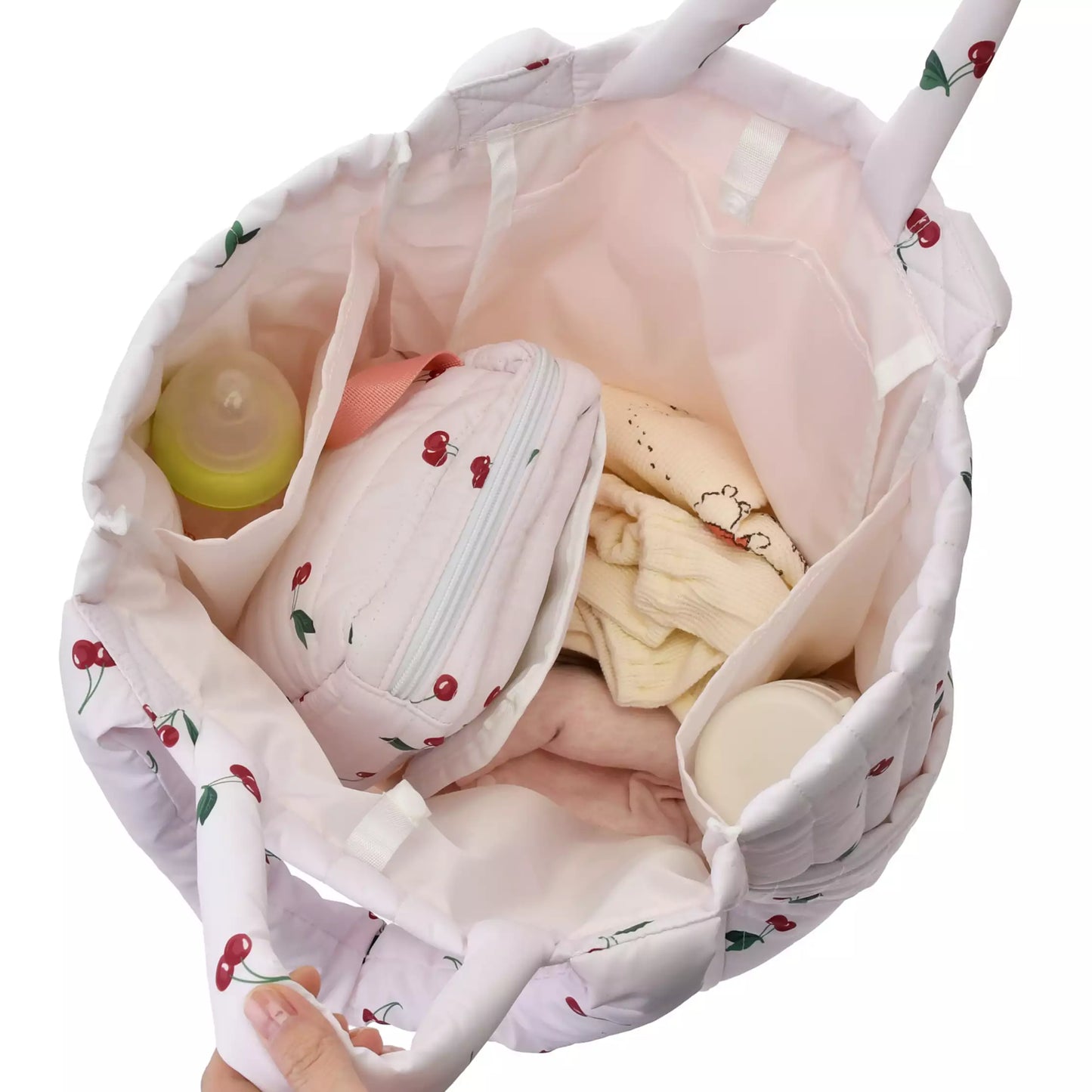 Minnie Mouse Mother's Tote Bag - Cherry - Disney Store Japan