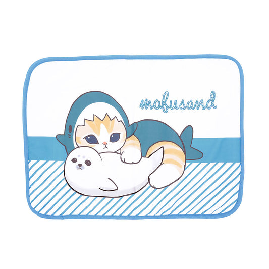 mofusand Shark-nyan Cooling Pet Blanket 18 x 24 Inch