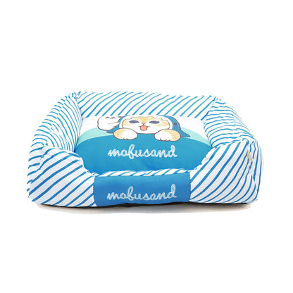 mofusand Shark Cat Cooling Pet Bed Sofa 22 x 18 in