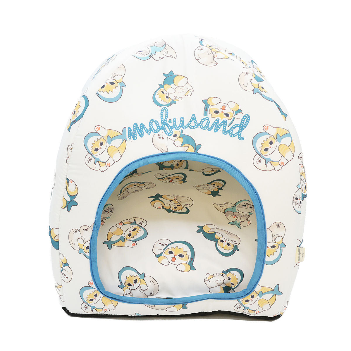 Mofusand Same-Nyan Pet Cooling Dome Bed 15.7in Polyester