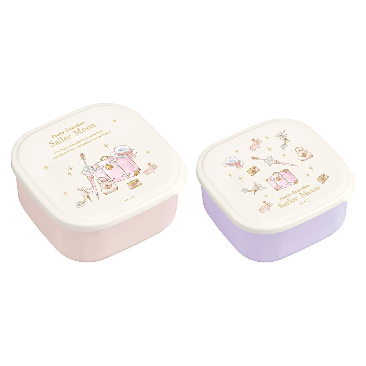 Sailor Moon Sealable Containers 2 Pieces - Sailor Moon Limited