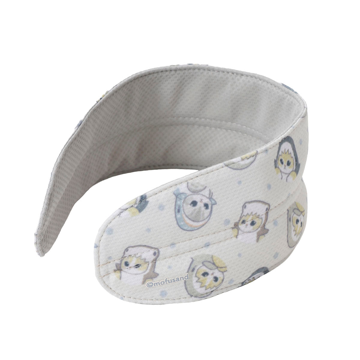mofusand Shark Nyan Cooling Neck Wrap UV Protection Natural