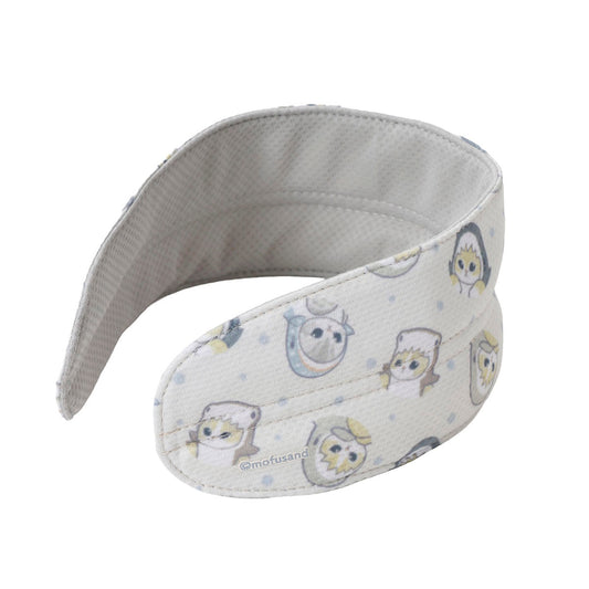 mofusand Shark Nyan Cooling Neck Wrap UV Protection Natural
