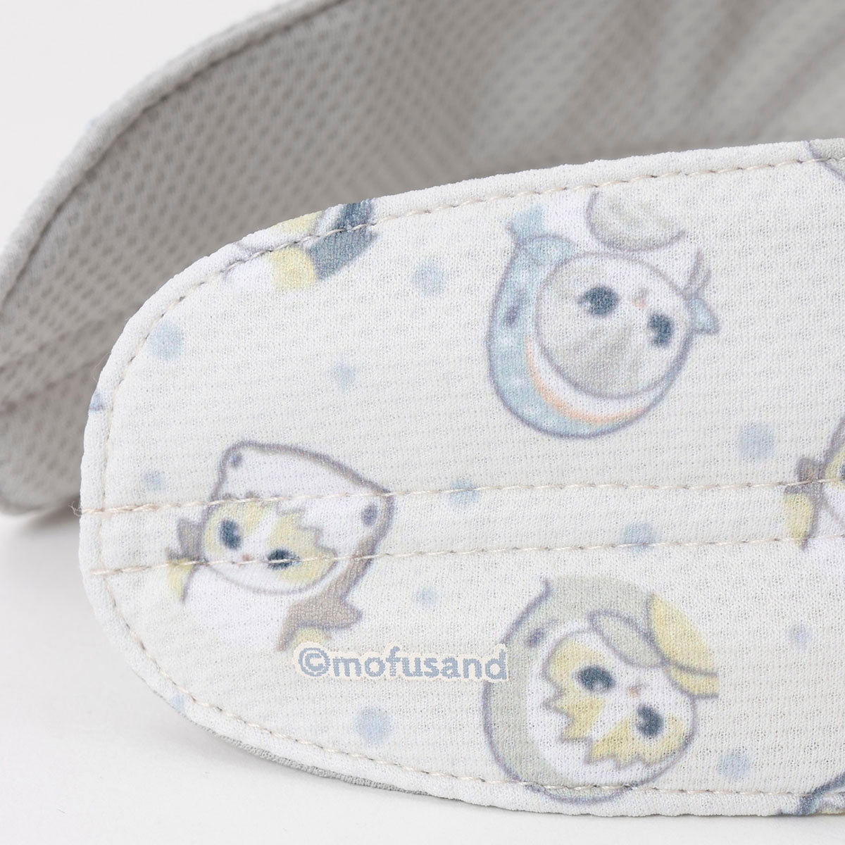 mofusand Shark Nyan Cooling Neck Wrap UV Protection Natural