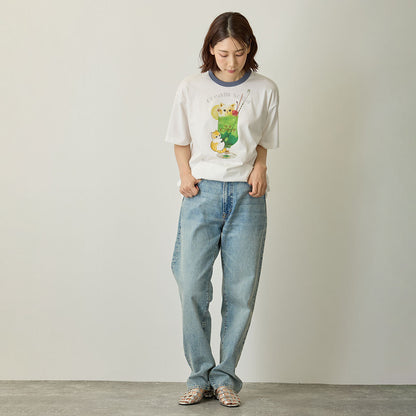 mofusand Cream Soda White T-Shirt 4570189208994