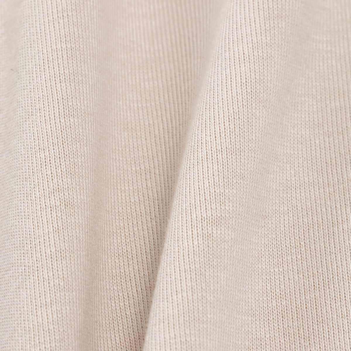 mofusand x Hibiya Kadan Leaf Pattern Beige Long Sleeve T-Shirt 4570189209212