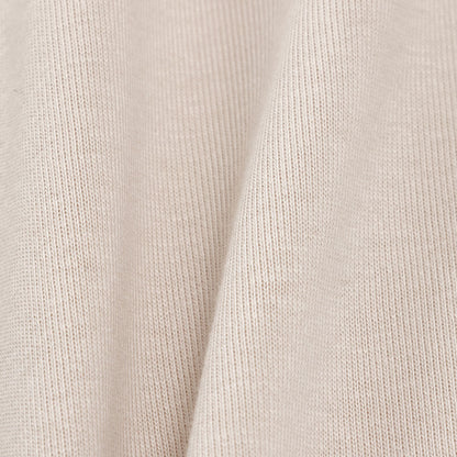 mofusand x Hibiya Kadan Leaf Pattern Beige Long Sleeve T-Shirt 4570189209212