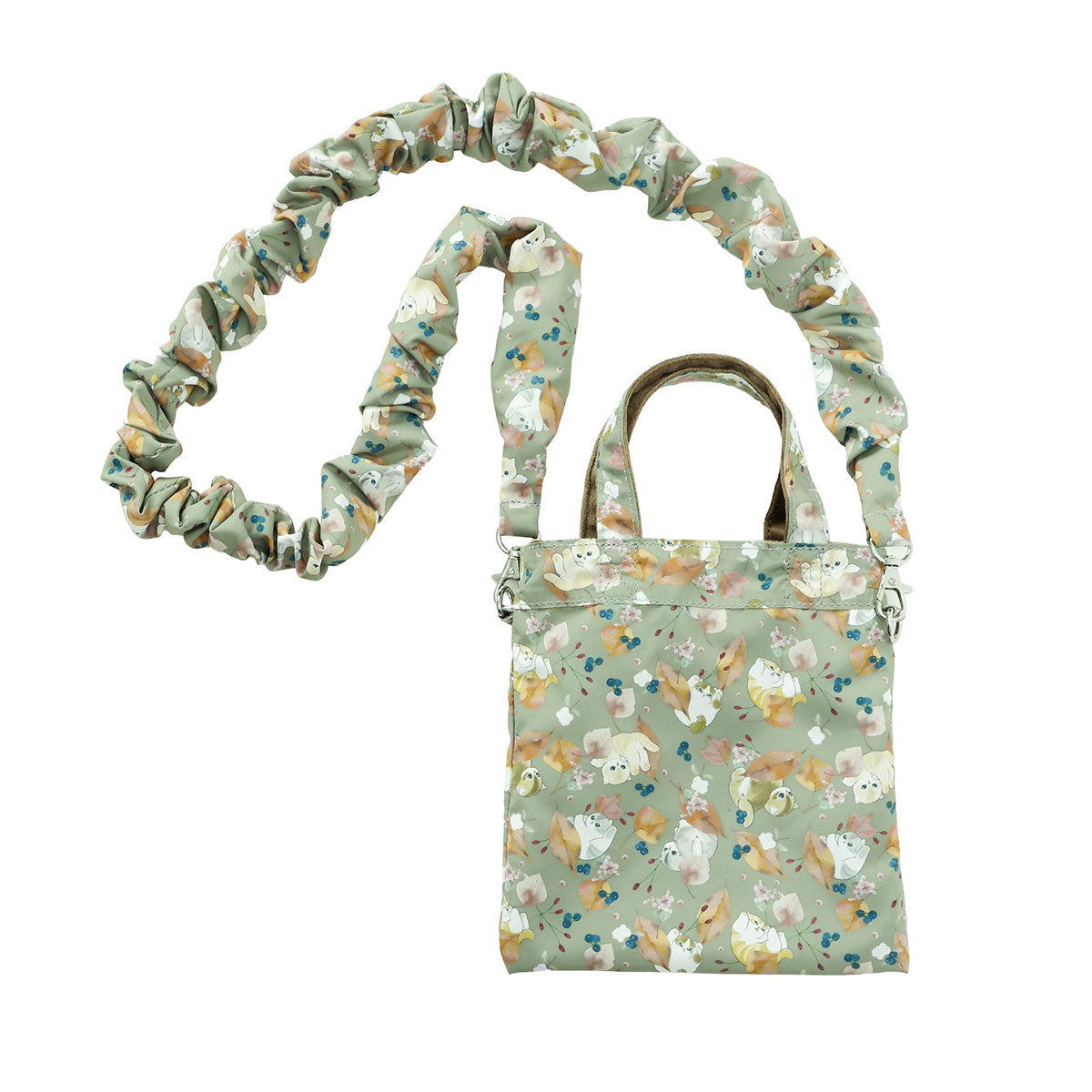 Mofusand Hibiya Kadan Scrunchie Strap Mini Bag 4570189209267