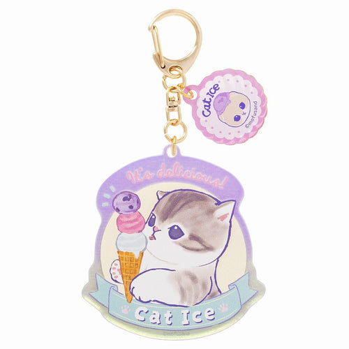 mofusand Ice Nyan Acrylic Keychain