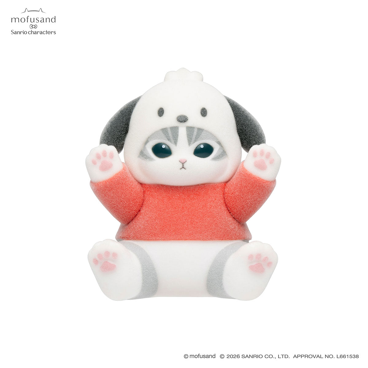 mofusand x Sanrio Characters Fluffy Flocky Figure Collection Vol. 1